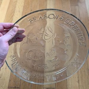 Disney Holiday Serving Platter